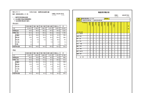 統計・報告資料を 豊富にご用意