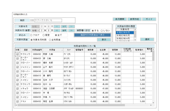 特定施設入居者生活介護