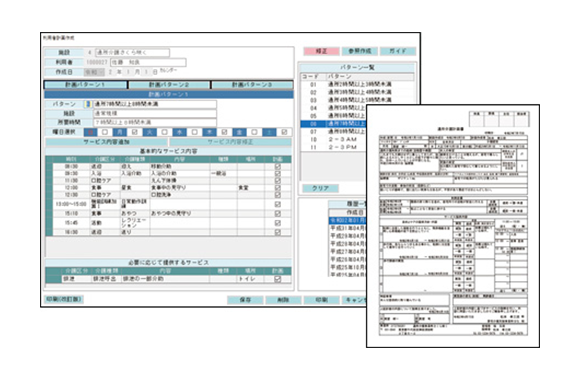 利用者のニーズを掴む通所介護計画書